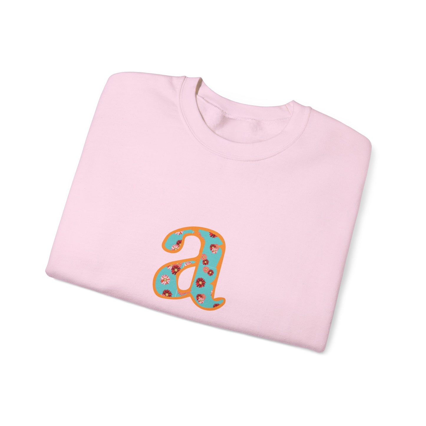 Personalized Initial Sweatshirt, Cozy Unisex Crewneck, Custom Gift for Her, Monogrammed Apparel, Perfect for Birthdays and Holidays