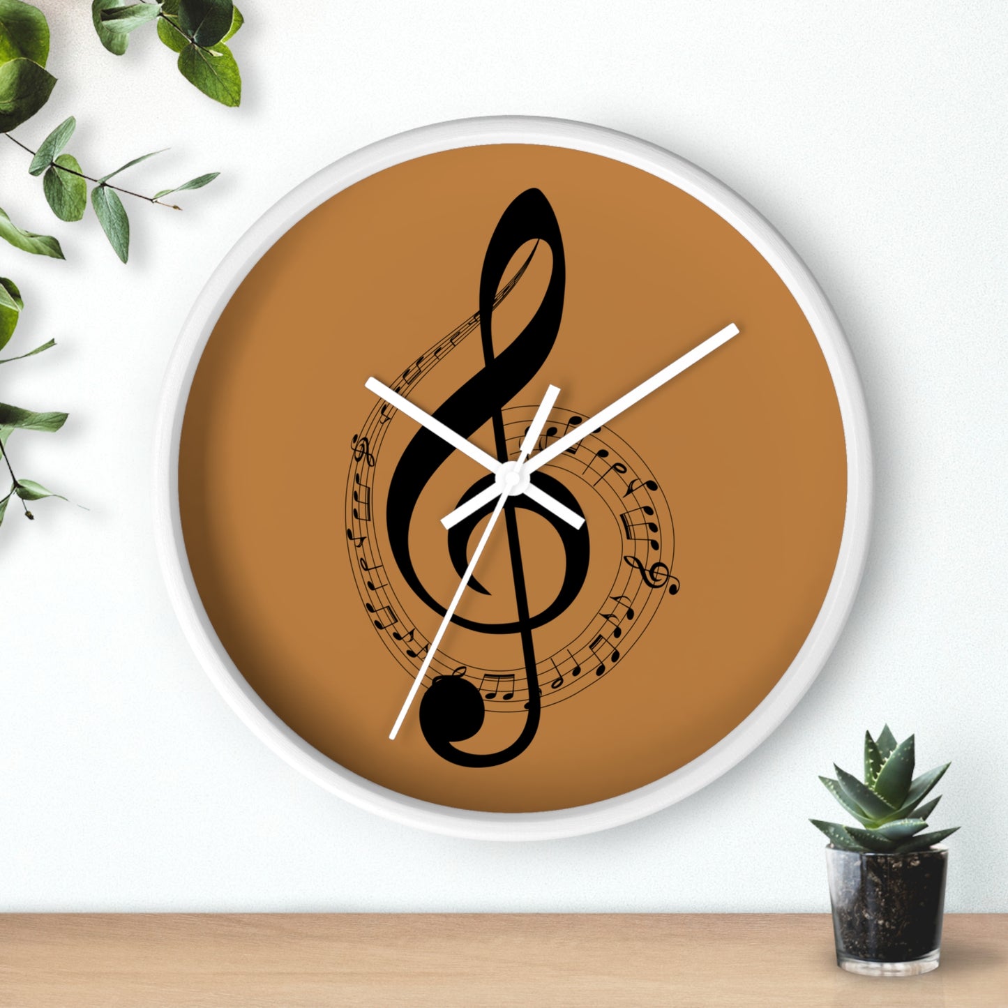 Musical Note Wall Clock