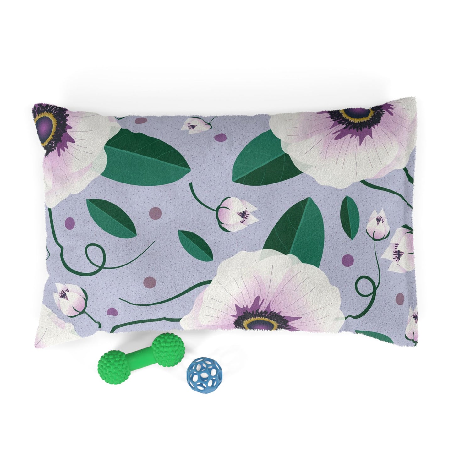 Floral Pet Bed for Cozy Pets, Stylish Dog Bed, Cat Bed, Flower Print Pet Pillow, Home Decor