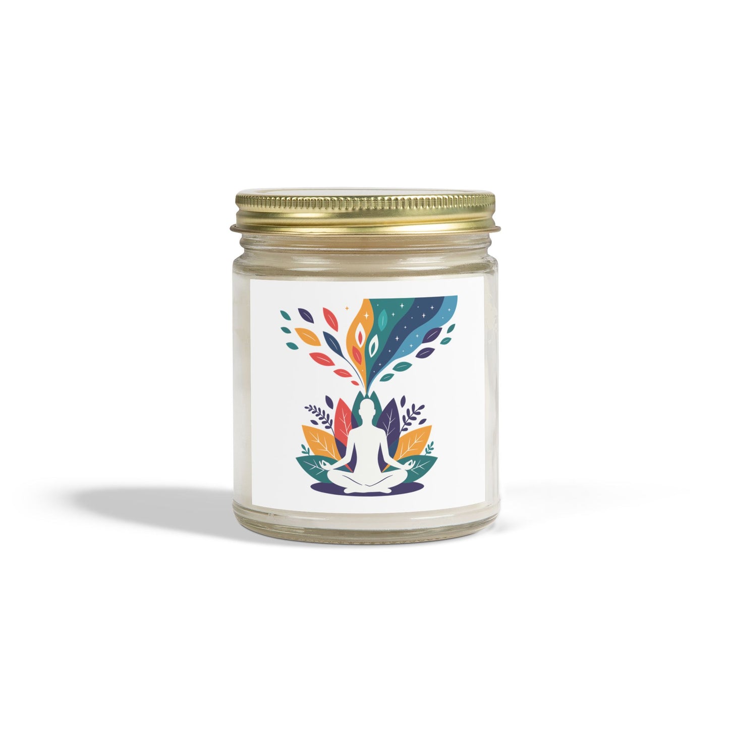 Serene Scented Candles, Relaxing Aromatherapy for Meditation, Home Décor, or Gifts, Coconut Apricot Wax