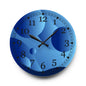 Ocean Waves Acrylic Wall Clock, Coastal Home Decor