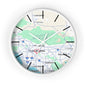 Los Angeles Wall Clock, Unique Home Decor, Custom City Map Clock, Modern Timepiece, Gift for Map Lovers