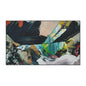 Abstract Color Splash Heavy Duty Floor Mat — Durable Artistic Entrance Rug