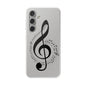 Phone Case — Musical Treble Clef Design