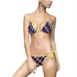 Patriotic Triangle Bikini Swimsuit, Perfect for Beach Days, Pool Parties, 4th of July, Summer Vacations, Swimwear
