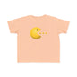 Pac-Man Toddler Tee - Fun & Playful Jersey Shirt for Kids, Video Game Themed Gift for Birthdays, Summer Play, or Creative Outfits