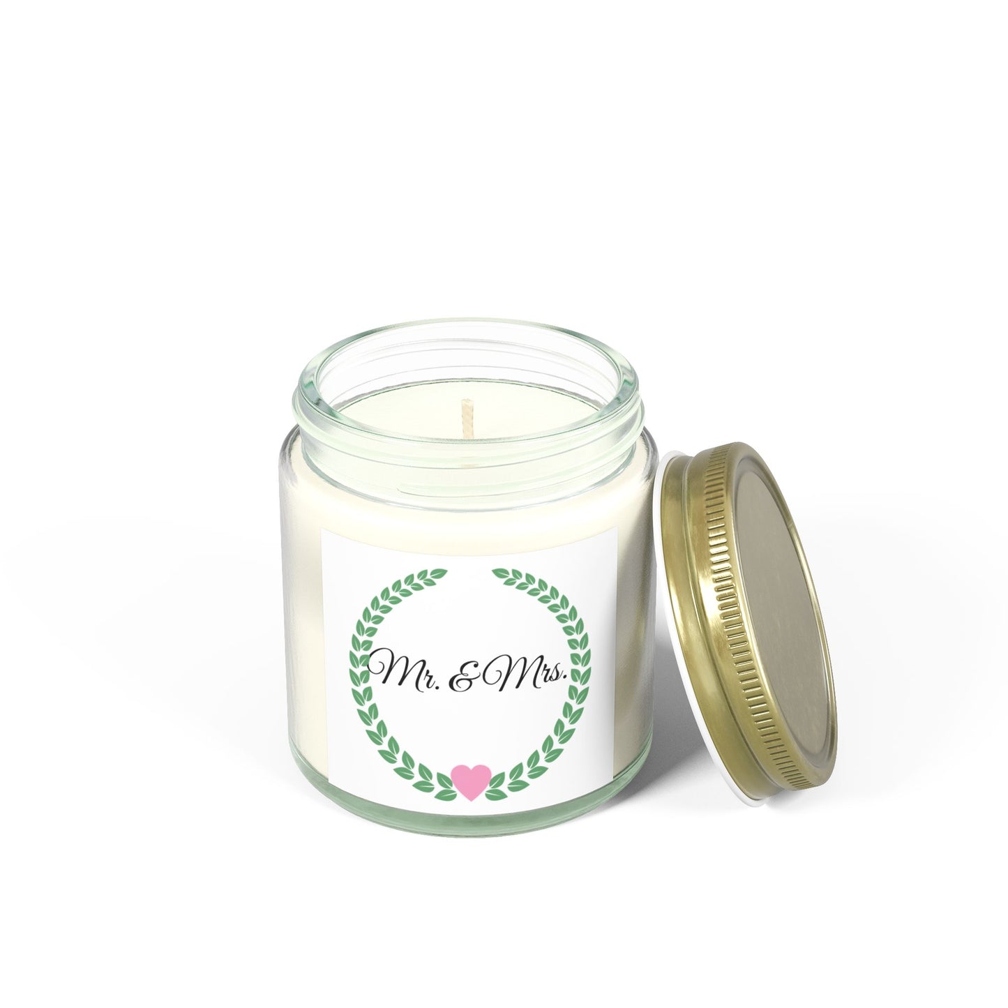Mr & Mrs Scented Candles - Perfect Wedding Favor, Bridal Shower Gift, Home Décor, Engagement Celebration