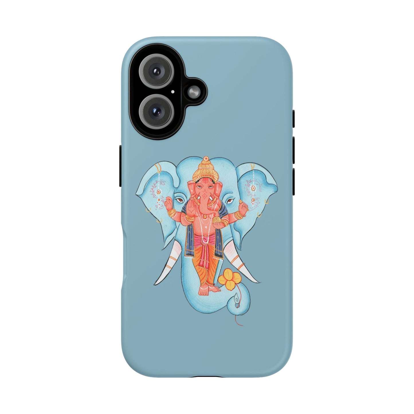Tough Cases: Ganesh-Inspired Phone Case, Bohemian Phone Cover, Hindu Art Accessory, Festival Gift, Protective Phone Shell