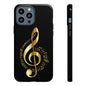 Tough Cases black gold musical Note