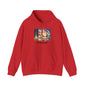 Camping Life Hoodie – Outdoor Illustrated Campsite Scenes
