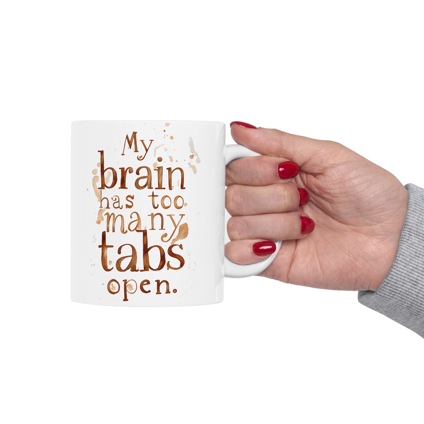 Coffee Lover's Ceramic Mug - Perfect Gift for Birthdays, Holidays, and Coffee Enthusiasts, Unique Kitchen Decor, 11oz or 15oz