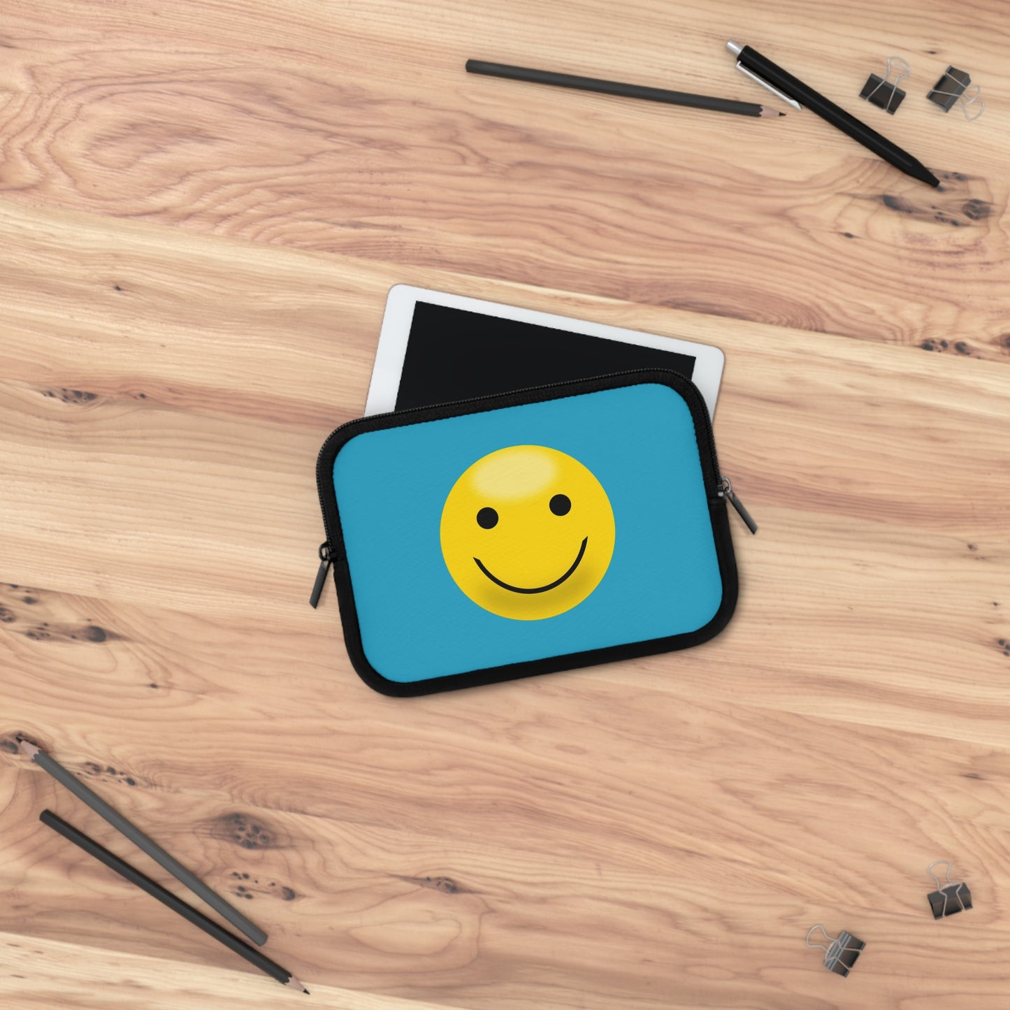 Smiley Face Laptop Sleeve | Cute Laptop Case