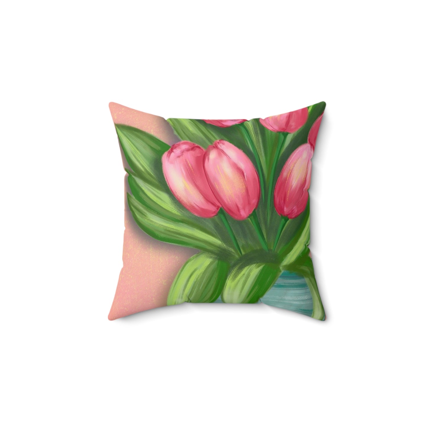 Spun Polyester Square Pillow