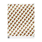 Strawberry Floral Wrapping Paper, Gift Wrap for Birthdays, Holidays, Showers, Eco-friendly Packaging, Cute Strawberry Design