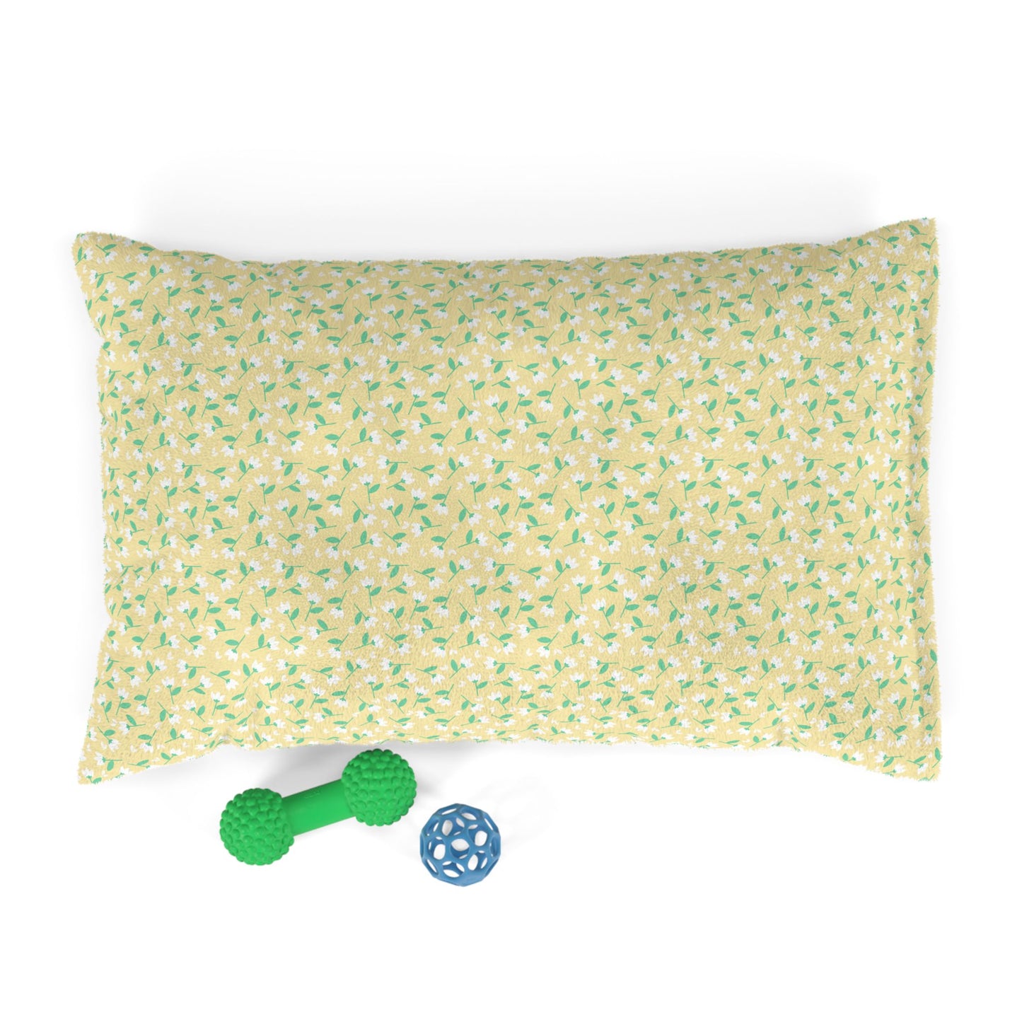 Cozy Floral Pet Bed for Small Dogs and Cats, Comfortable Pet Cushion, Spring Decor, Perfect Gift for Pet Lovers, Machine Washable