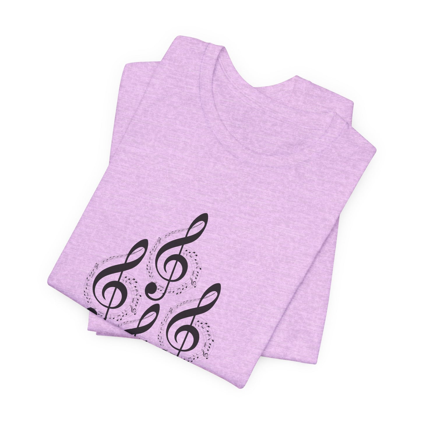 Musical Notes Tee - Perfect for Music Lovers, Casual Wear, Concerts, Festivals, Unique Gift Idea