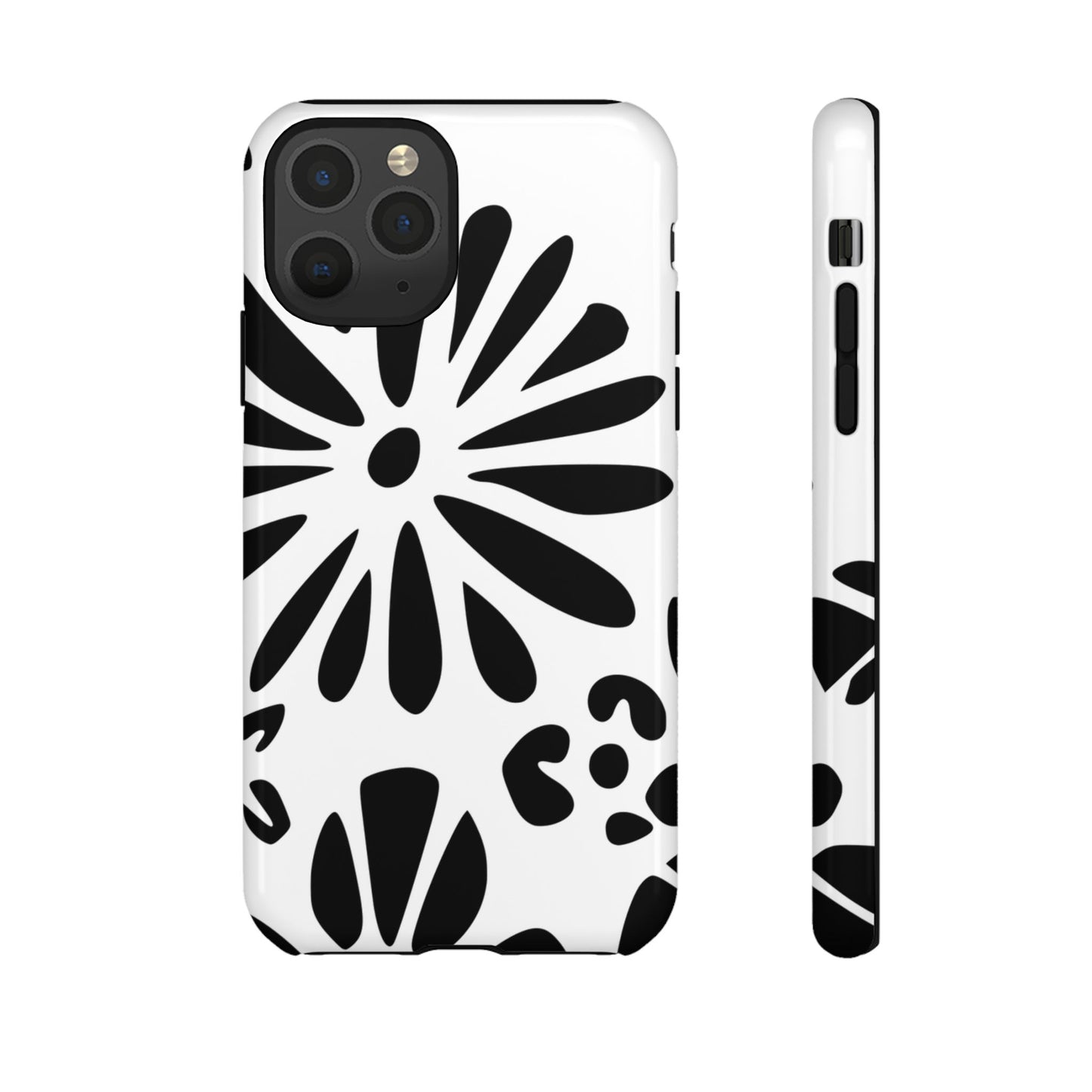 Stylish Phone Case with Floral Design, Tough Phone Cover for Her, Trendy Black and White Cell Phone Case, Unique Gift for Birthdays [...]
