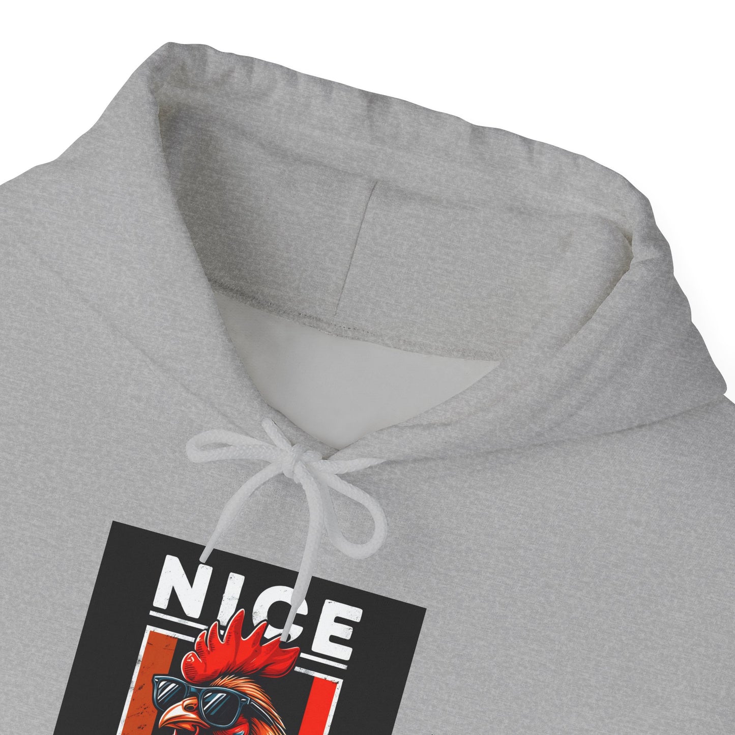 Rooster Graphic Hoodie – "Nice Cock" Bold Farmhouse Pullover