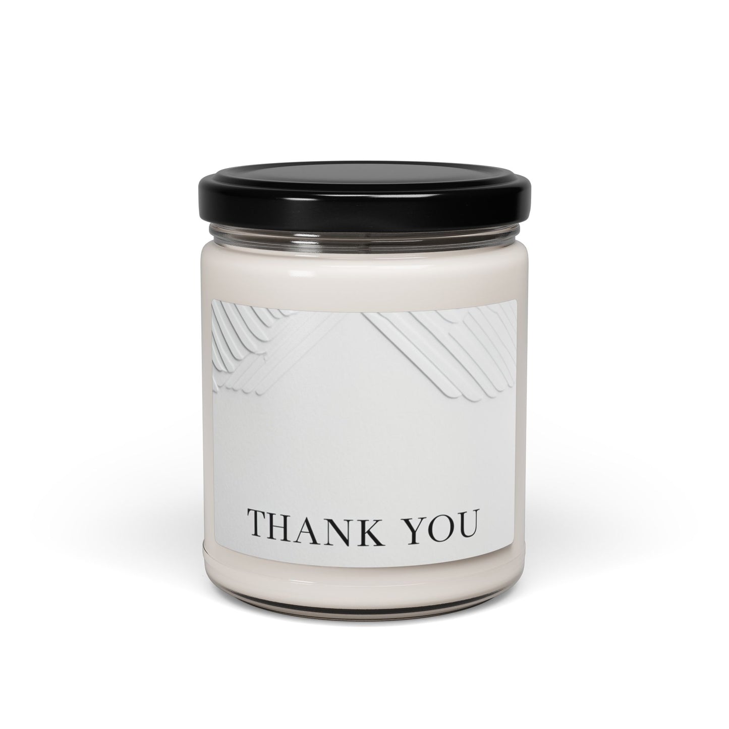 Thank You Soy Candle — 9oz Scented Jar Candle (Gratitude Gift)