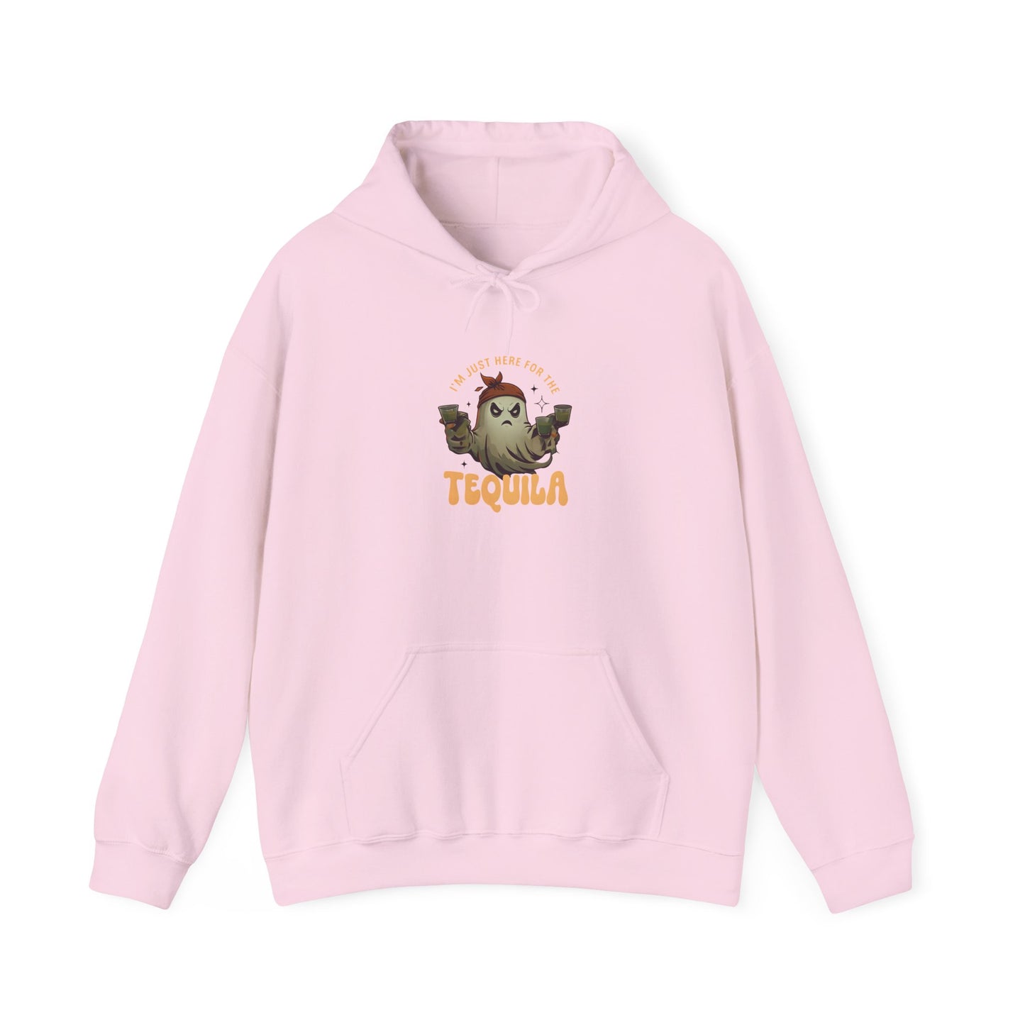 Unisex Heavy Blend™ Hooded Sweatshirt Only here for the Tequila