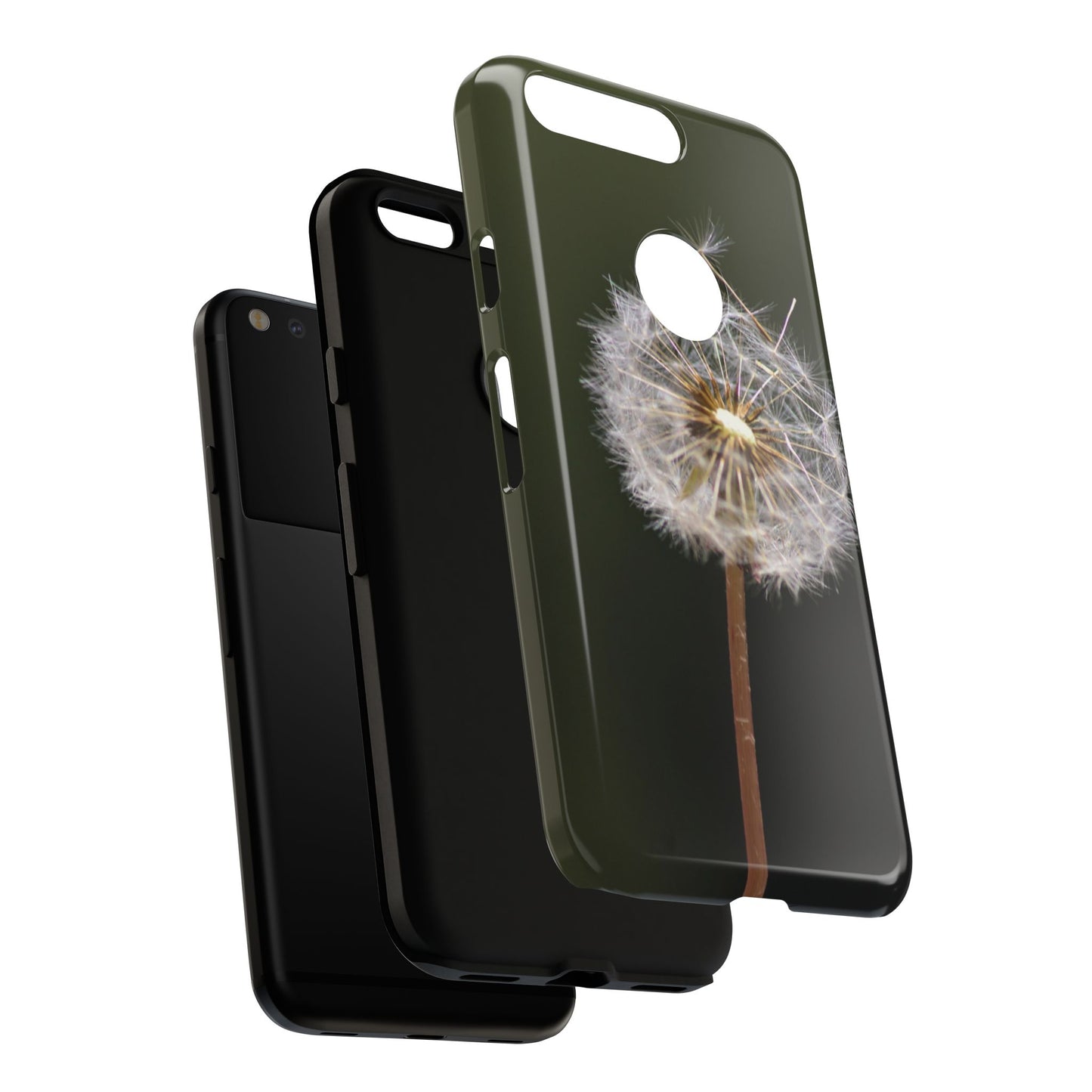 Dandelion Photo Tough Case — Protective Floral Phone Cover