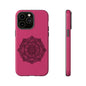 Vibrant Mandala Phone Case, Artistic Protection Cover, Gift for Her, Trendy Accessories, Birthday or Holiday Present