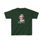 Cute Puppy Skateboard Kids Tee