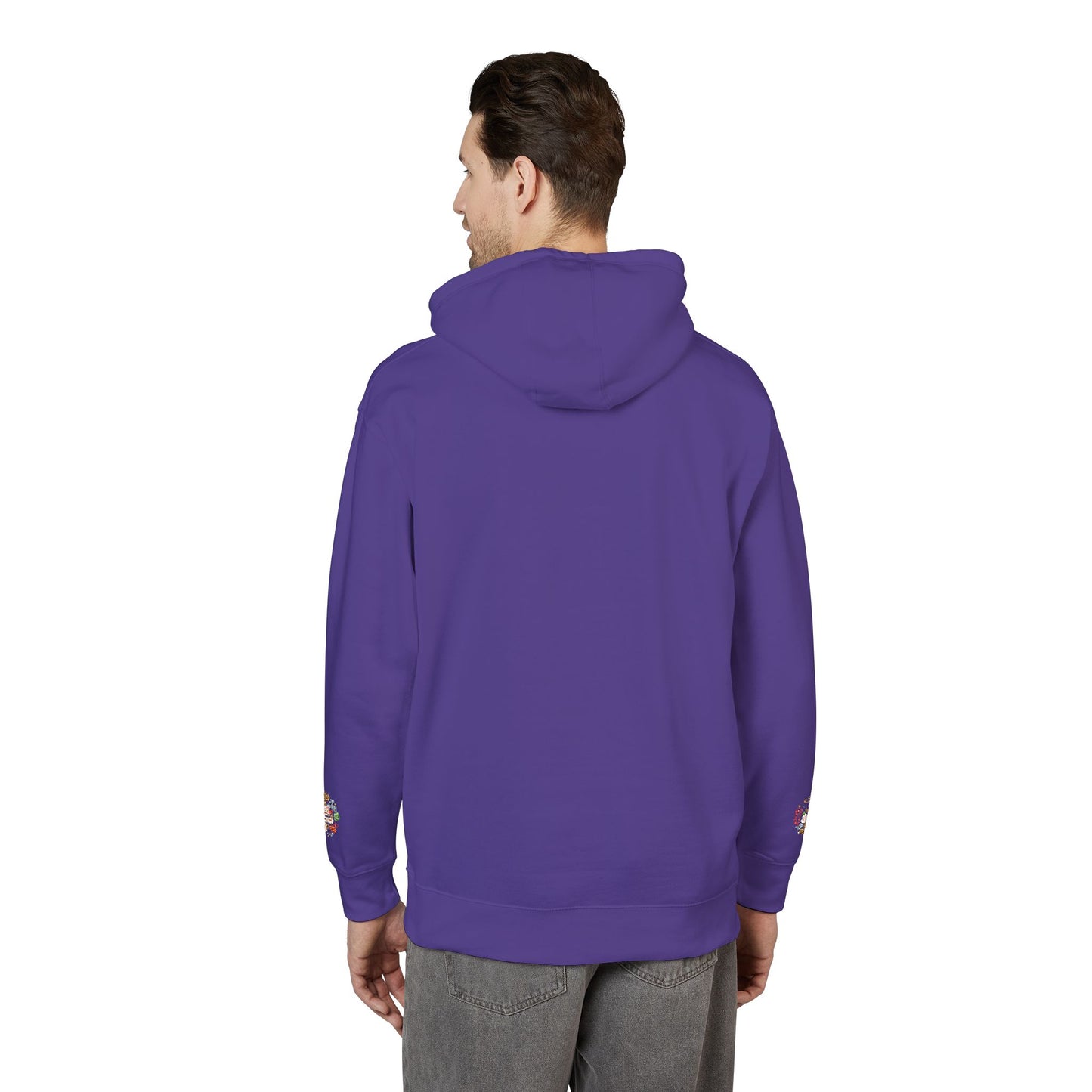 Floral Unisex Fleece Hoodie - Cozy Gift for Nature Lovers, Perfect for Fall, Spring, Birthdays, Relaxation, Outdoor Activities
