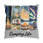 Camping Life Outdoor Pillow