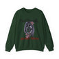 Edgy Skull Graphic Crewneck Sweatshirt | Halloween Gift, Casual Wear, Unisex Apparel, Cozy Sweatshirt, Unique Graphic Design
