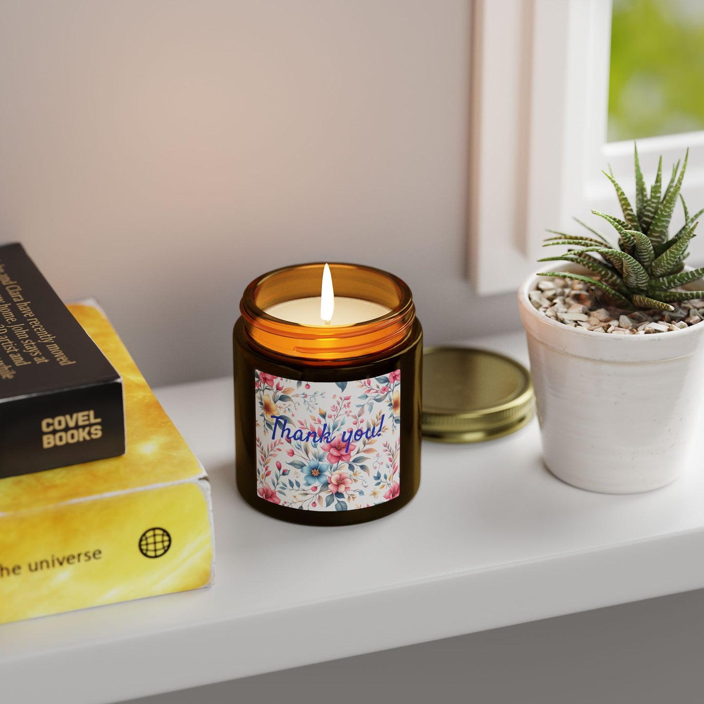 Scented Candles, Coconut Apricot Wax (4oz, 9oz)