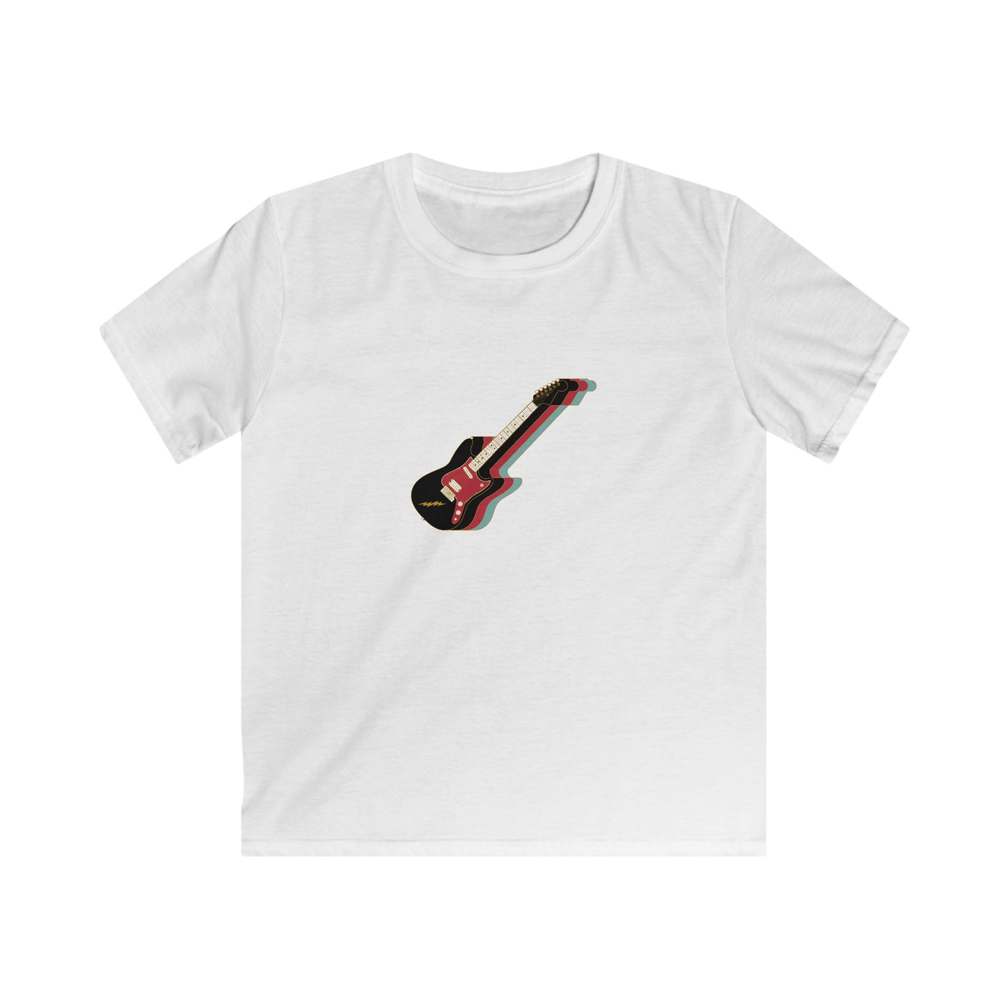Kids Softstyle Tee - Guitar