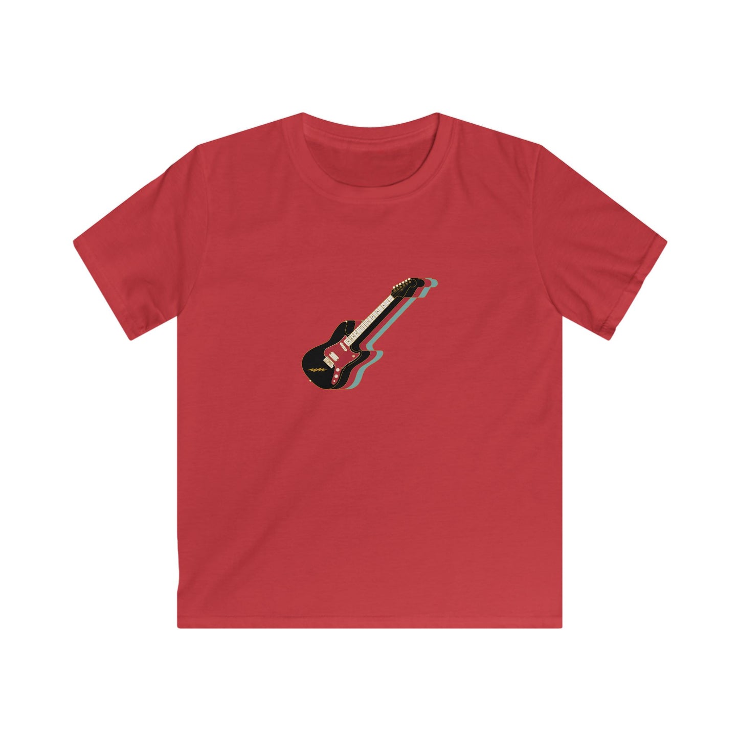 Kids Softstyle Tee - Guitar