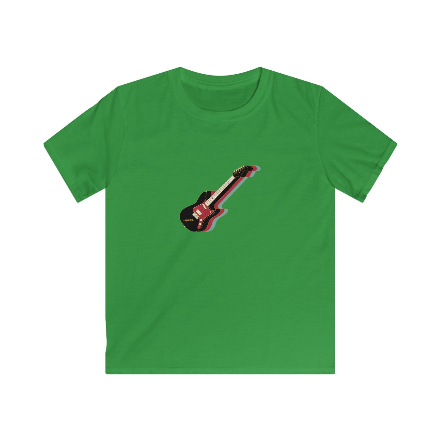 Kids Softstyle Tee - Guitar