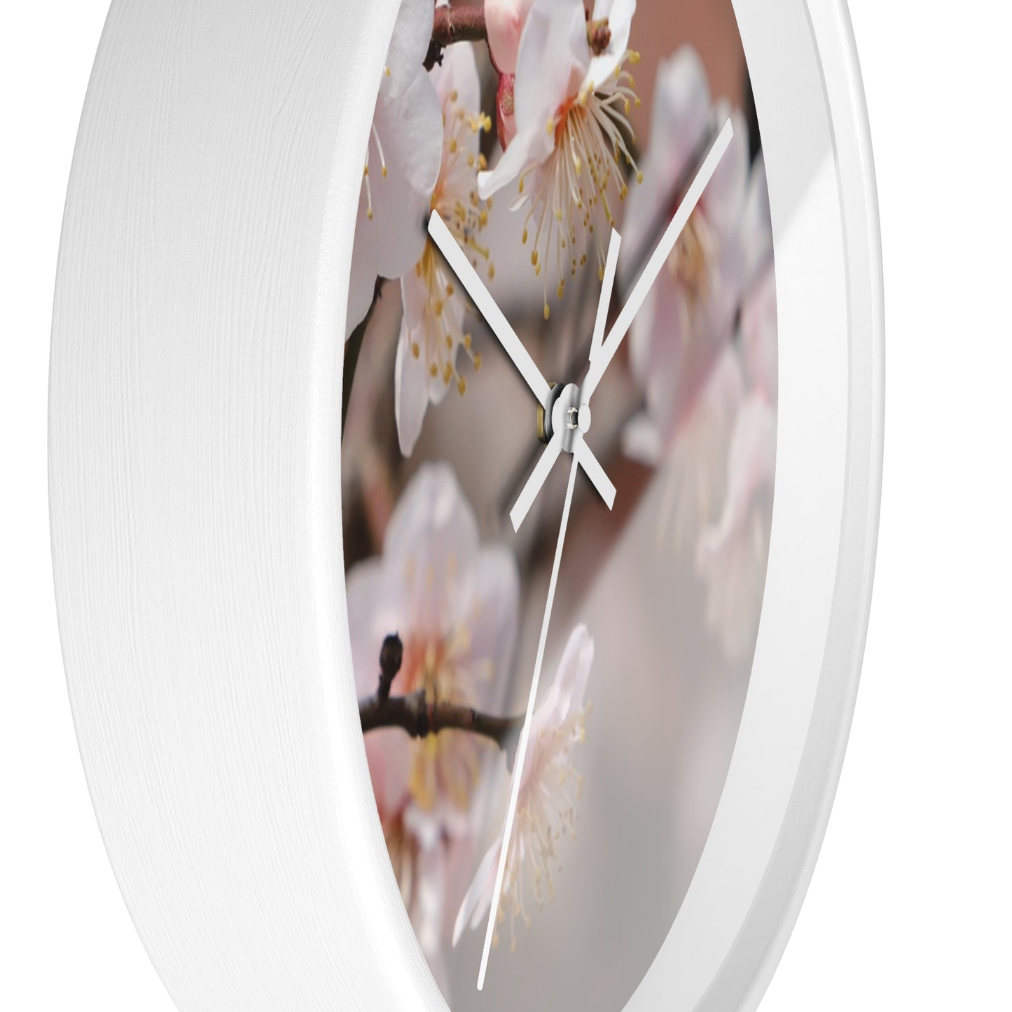 Elegant Floral Wall Clock