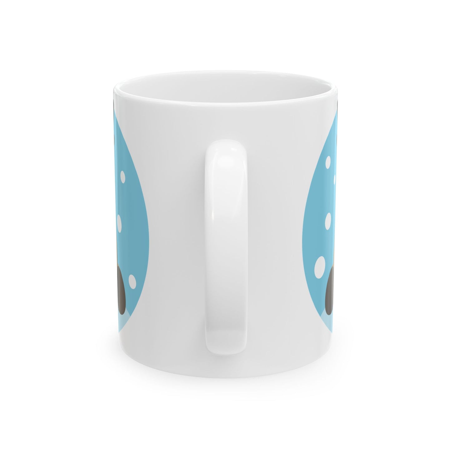 Christmas Reindeer Ceramic Mug — Cute Holiday Coffee Cup (11oz & 15oz)