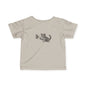 Cute Cat Playing with Butterfly Infant Tee, Baby Shirt, Toddler Apparel, Birthday Gift, Cute Baby Clothes, Cat Lover Outfit
