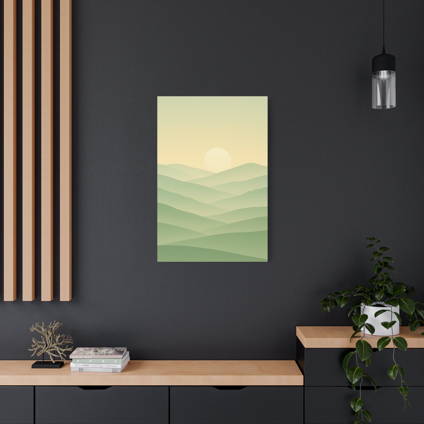 Matte Canvas, Stretched, 1.25" Sunset or Sunrise