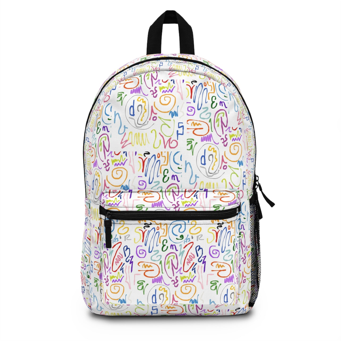 Colorful Pattern Backpack | Unique Backpack for School
