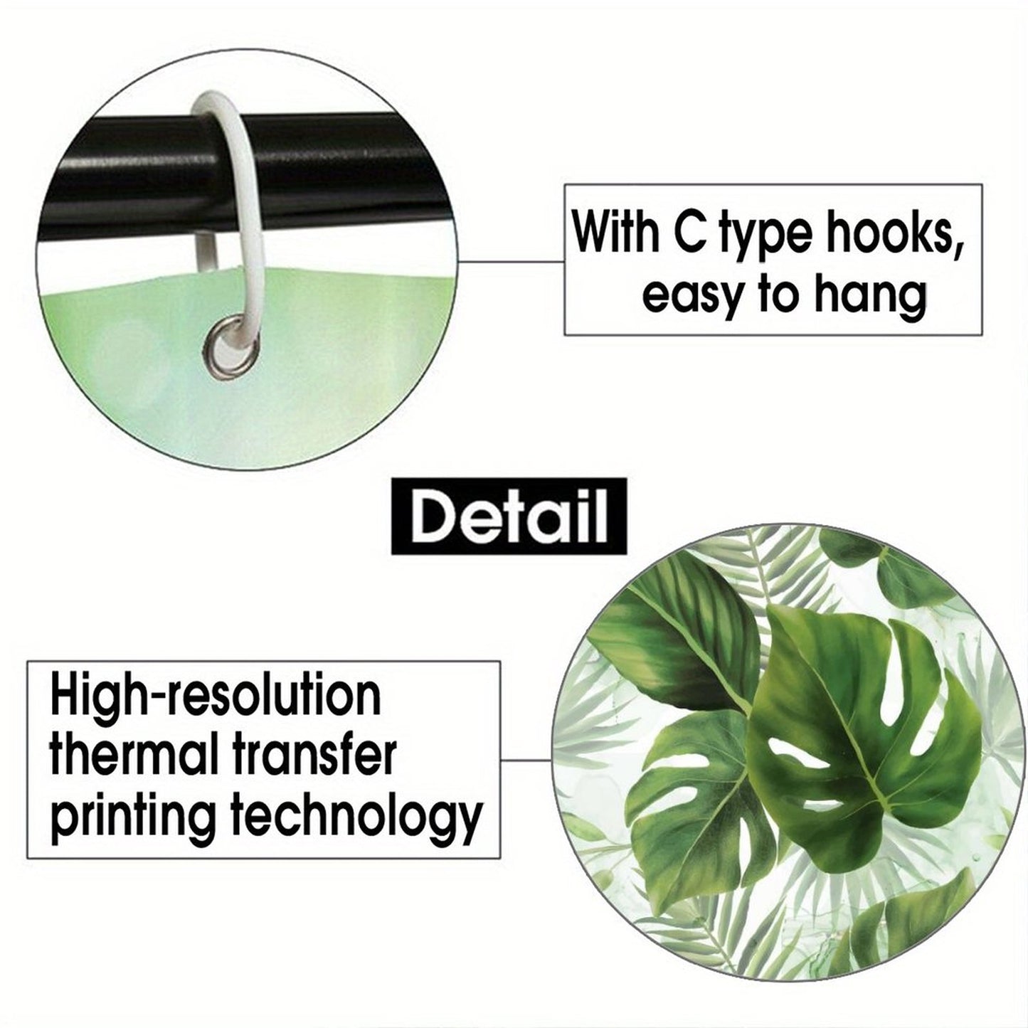 Waterproof Shower Curtain