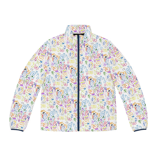 Colorful Men's Puffer Jacket