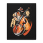 Matte Canvas, Stretched, 1.25" - Bass Player