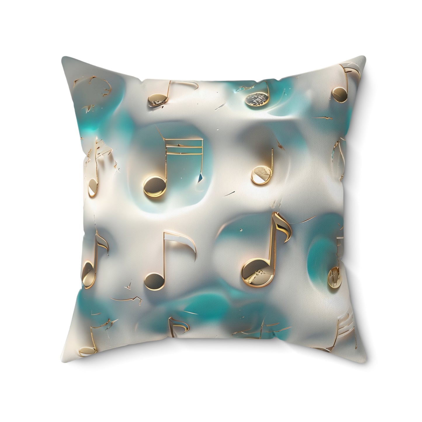 Musical Note Pillow, Decorative Cushion for Music Lovers, Home Decor