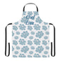 Floral Personalized Apron for Chefs, Custom Kitchen Gift, Cooking Apron, Chef Gift, Elegant Cooking Style, Mother's Day Gift