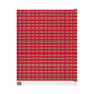 Holiday Candy Cane Wrapping Paper Roll — Red Patterned Gift Wrap