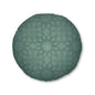 Stylish Tufted Floor Pillow, Round - Bohemian Home Decor, Meditation Cushion, Cozy Seating, Floor Pillow for Living Room, Gift Idea