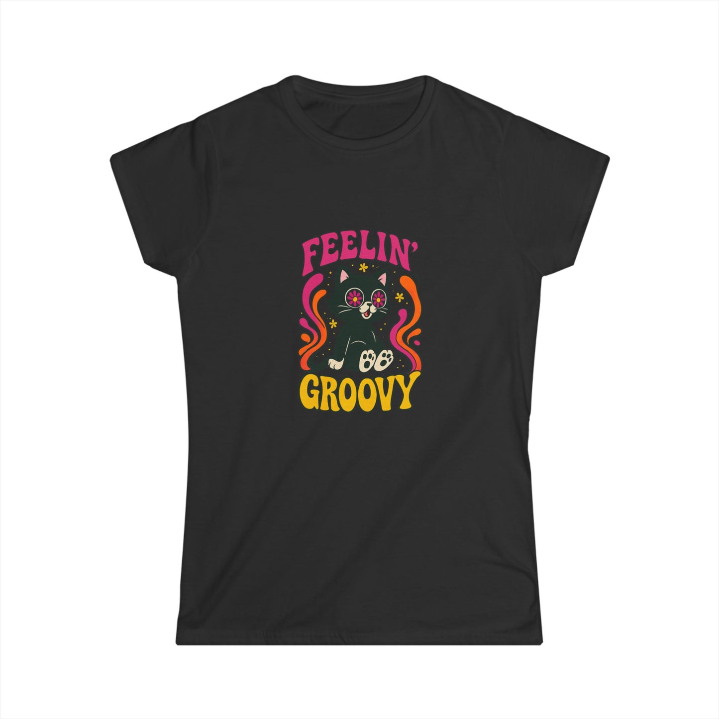 Women's Softstyle Tee - Feeling Groovy