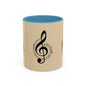 Musical Notes Coffee Mug - Perfect Gift for Music Lovers