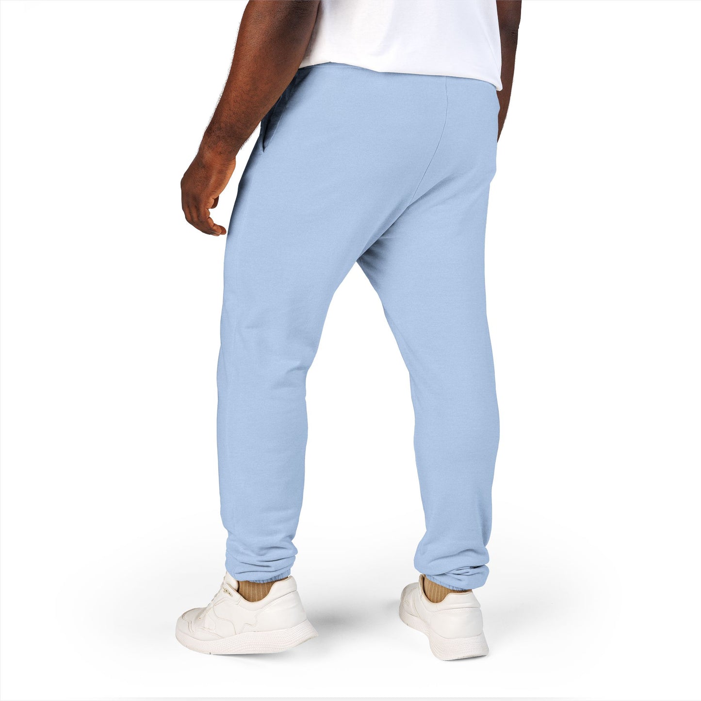 Sweatpants — Colorful Cosmic Cat Graphic "Pet Me" Joggers