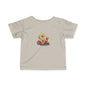 Cute Snail Rainbow Infant Tee, Baby T-Shirt, Toddler Gift, Kids Apparel, Fun Summer Outfit